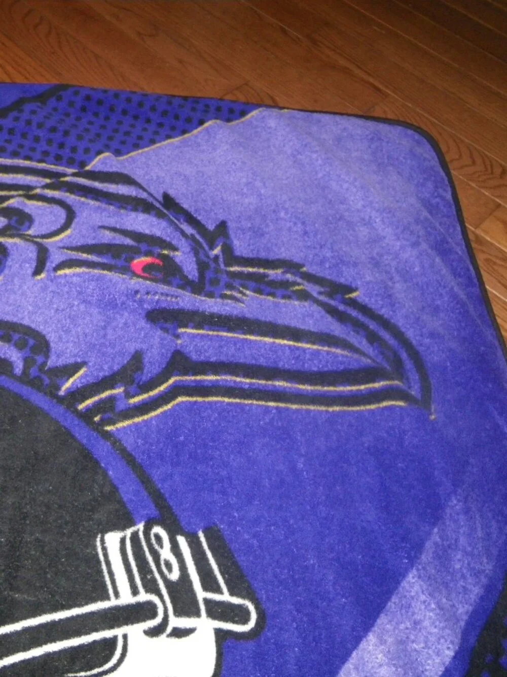 Baltimore Ravens NFL Football Microfiber Throw Blanket Tailgating Stadium